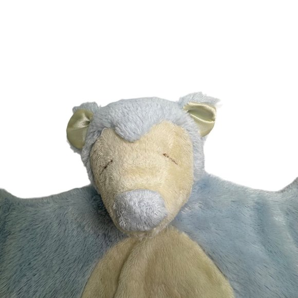 Douglas Baby Lovey Security Blanket Blue bear Sshlumpies 22" - Picture 3 of 7